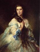 Franz Xaver Winterhalter Madame Barbe de Rimsky-Korsakov China oil painting reproduction